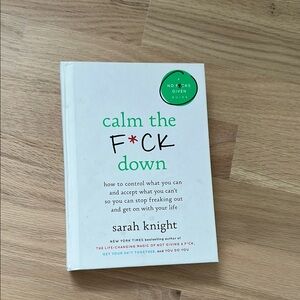 Calm the F*ck Down Book